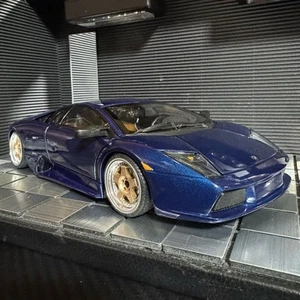Hot Wheels 1/18 Lamborghini Murcielago Custom Diecast Deep Rim Lowrider, Used 77 - Picture 1 of 10