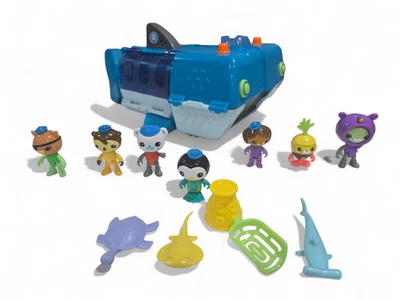 OCTONAUTS Gup W Rescue Reef 玩具套件,坦克灯作品,额外人物! — 第 1/4 张图片
