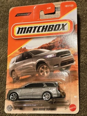 Matchbox 🔥🔥 Dodge Durango '18 con licencia nuevo modelo diorama remolque enganche ¡NUEVO! Foto 1 de 4