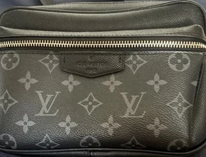 Louis Vuitton Monogram Messenger Bag Black /charcoal - Picture 1 of 5