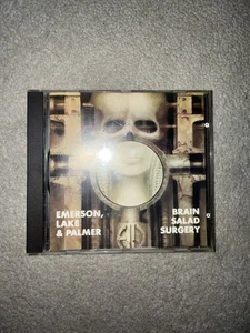 Emerson Lake & Palmer Brain Salad Surgery Audio CD Album Prog Rock - Picture 1 of 3