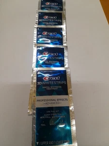Crest 3D Whitestrips Professional Effects Teeth Whitening  5 pack = 10 Strips - Picture 1 of 4