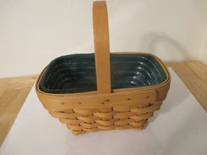 Longaberger Korb - mit Kunststofffutter und Griff - USA - Vintage 2002 !!! - Bild 1 von 6