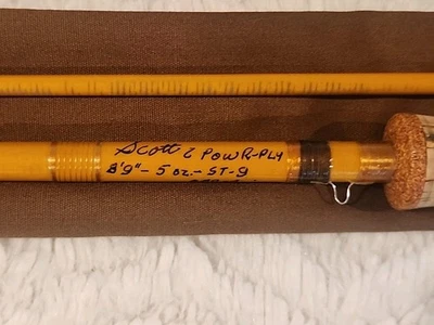Varilla de mosca Scott PowR-Ply F-89 hecha a mano en San Francisco 8' 9"-5 oz-ST-9 Foto 1 de 4