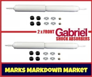 2x Front Gabriel Shock Absorbers for NISSAN PATROL 4WD Wagon, Hardtop GU (Y61) - Picture 1 of 1