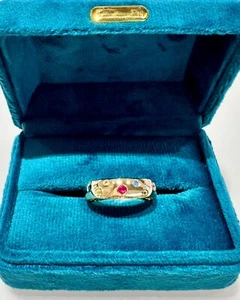 Anello Labriò in oro giallo e zaffiri 3169.G - Imagen 1 de 3