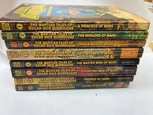The Martian Tales of Edgar Rice Burroughs Paperback 1979 Print Sold Separately - Foto 1 di 15