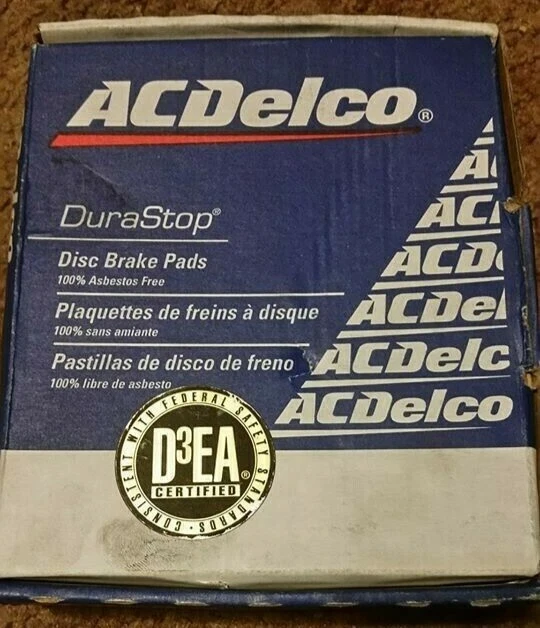 Nuevo Juego de Pastillas Freno de Disco ACDelco Pro 17D601 - Frenos Delanteros de Disco Orgánicos  Foto 1 de 3