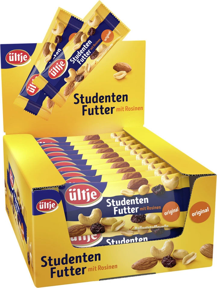 ültje Orginal Studentenfutter 50 Gr. 20 Beutel