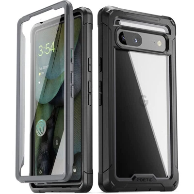 For Google Pixel 7A 7 Pixel 7 Pro Case with screen protector Shockproof Cover - Image 1 of 4