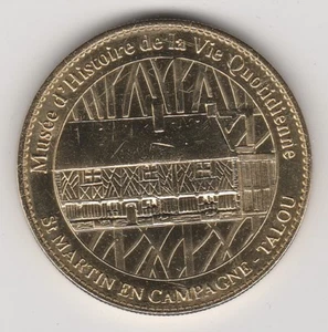 2014 COIN TOKEN MEDAILLE SOUVENIR A-B -- 76 370 ST-MARTIN EN CAMPAGNE-TALOU - Picture 1 of 2