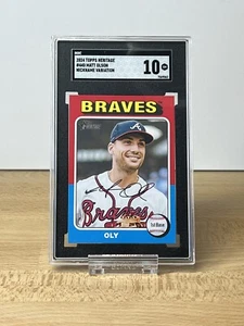 2024 Topps Heritage Matt Olson Nickname Variation “Oly” SGC 10 *Pop1* - Bild 1 von 2