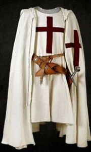 Regalia massonico del Cavaliere Templare / Mantello e tunica / Collezione... - Picture 1 of 4