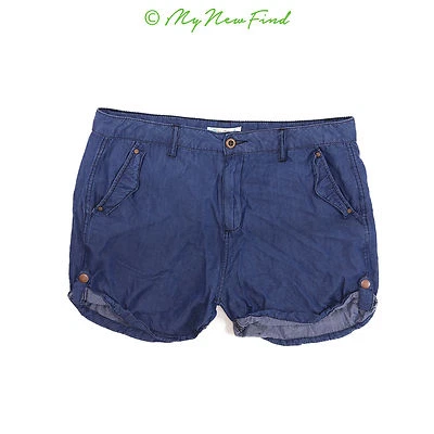 Love Fire Nordstrom Jrs Shorts Size 11 Lightweight Chambray Blue EUC  B76 - Image 1 of 2