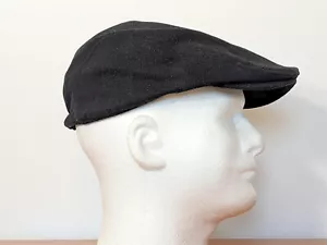 Cappello Stetson misto lana newsboy cabbie guida taglia media grigio giornale - Foto 1 di 6