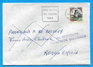 TARIFFA FERMO POSTA - CASTELLI D'ITALIA £.1000 ISOLATO (285873) - Imagen 1 de 2