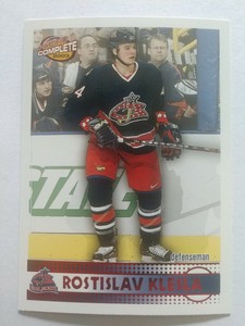 2002-03 Pacific Complete Red #40 Rostislav Klesla /100 rare parallel