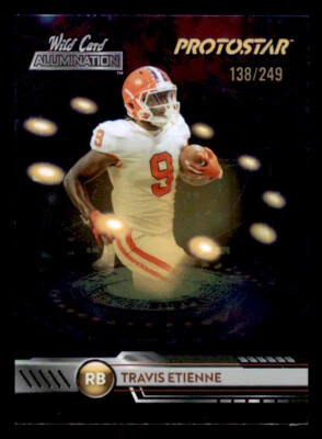 2021 Wild Card Alumination Protostar travis Etienne 249 - Image 1 of 2