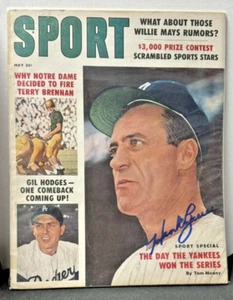 Sport Magazine - May 1959 Signed Hank Bauer - No COA - Picture 1 of 2