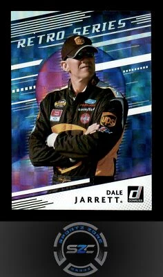 Dale Jarrett - 2021 Donruss Racing Retro Series Checkers Card#RS13 - Image 1 of 2