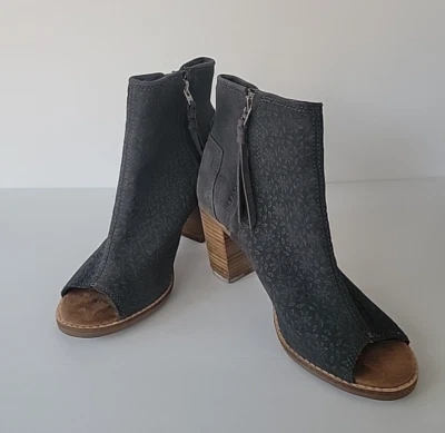 Zapatos de tacón TOMS Mallorca gris con estampado floral - para mujer 7 Foto 1 de 4