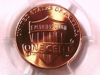 2011 D Lincoln Shield Cent Penny PCGS MS 67 RD 24769690 - Image 1 of 3