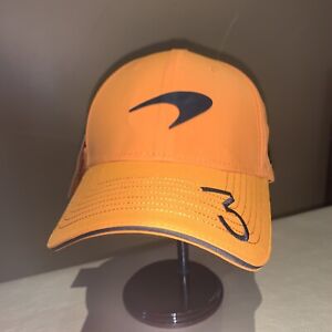 Daniel Ricciardo 3  McLaren Hat cap F1 Official Orange NWT