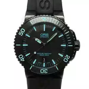 Oris Aquis Date 733 7653 4725R Diver Automatic Men's - Picture 1 of 10