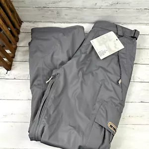 Vtg Ripcurl Mountainwear 2001 Womens juniors Snow Pants sz XL NWT Deadstock gray - Picture 1 of 16