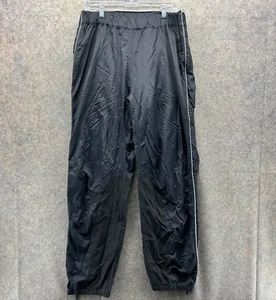 Vintage Harley Davidson Pants Mens Large Black Overpass II Rain Full Zip Water - Picture 1 of 14