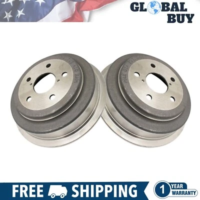 New Rear Brake Drum set of 2pc For 2005-2011 Dodge Ram Dakota Mitsubishi Raider - Image 1 of 4