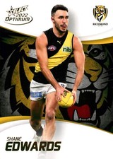 ✺New✺ 2022 RICHMOND TIGERS AFL Card SHANE EDWARDS Optimum