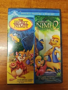 The Secret Of NIMH 1 & 2 Timmy to the Rescue Double Feature DVD 2 Disc Set Movie - Picture 1 of 7