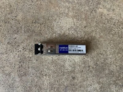 ADDON LINKSYS MGBSX1 COMPATIBLE 1000BASE-SX TRANSCEIVER MMF 850NM 550M L - Image 1 of 4