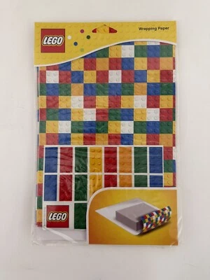 LEGO 850851 Brick Wrapping Paper Gift Wrap 1 Package BRAND NEW! - Image 1 of 2