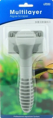 Ista Algae Scraper for Glass and Acrylic Aquariums Fish Tank Cleaning Tool
