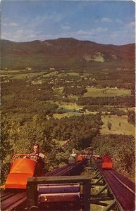 Top Cranmore Mt. Skimobile Base Station North Conway NH New Hampshire Postcard - Picture 1 of 2