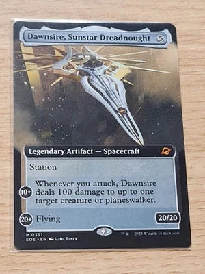 MTG Dawnsire, Sunstar Dreadnought - ENG - Non-Foil - Mythic- Edge of Eternities! - Bild 1 von 2