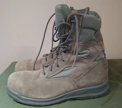 Belleville 610ZST Boots Men's 13R Olive Steel Toe Military Hot Weather Military - Image 1 of 4