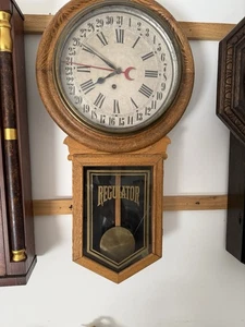 The Clock Made By E. Ingraham. Co Bristol Conn - Picture 1 of 3
