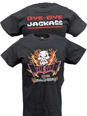 Stone Cold Steve Austin 100% Hellraiser Hombres WWF Camiseta Negra Foto 1 de 4