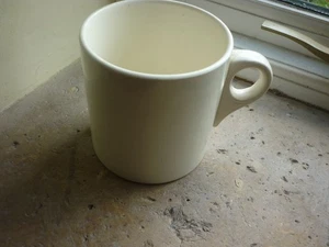 ww2 british white ceramic pint mug g/r 1943 - Foto 1 di 6