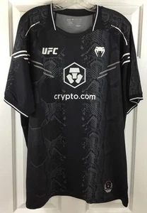 Camisa UFC Venum Dawson Jersey Para Hombres 2XL Negra Fight Night 2.0 Walkout Crypto MMA - Imagen 1 de 9