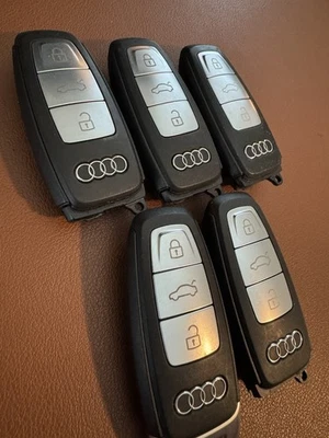 Lot Of 5  OEM AUDI A4 A7 Q7 Q8 SMART KEY REMOTE FOB IYZ-AK2 4N0.959.754.A - RARE - Image 1 of 3