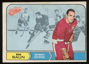 1968-69 OPC O-Pee-Chee #24 Bob Baun Detroit Red Wings - Picture 1 of 2
