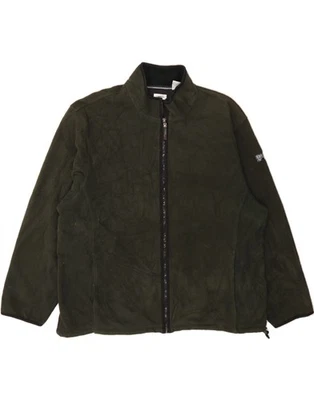 IZOD Mens Fleece Jacket UK 44 2XL Green Polyester CM22 - Image 1 of 3