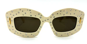 LOEWE LW4114IS LW 4114IS 25E CREMA con pedrería gafas de sol 49-19-140 - Imagen 1 de 7