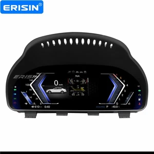 Cuadro de instrumentos LCD de coche de 12,3" calibre digital 4 núcleos BMW serie 5/6/7 X3 X4 X5 X6 - Imagen 1 de 18