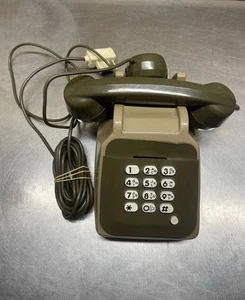 Téléphone fixe Socotel S63 - Ancien vintage - France Télécom 1979 - Marron - Zdjęcie 1 z 5