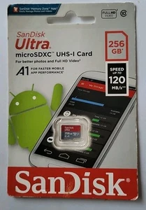 SanDisk Ultra microSDXC UHS-1 Card 256 GB - Photo 1 sur 2